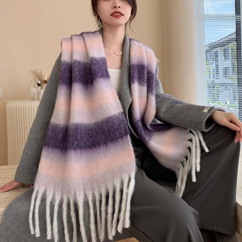 Women's Neck Warmer Fashionable Stylish All-matching buy one get a free Laptop stand