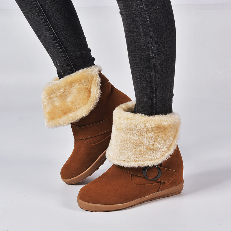 Women's Fashion Casual Flat Ankle Boots for Autumn and Winter 2025