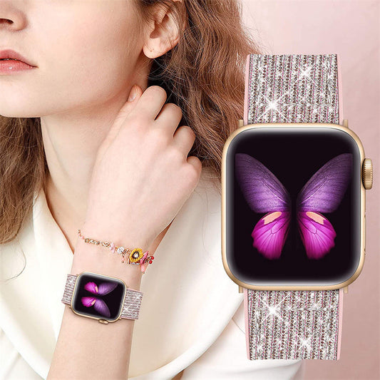 New Color-changing Silicone Leather Shiny Strap