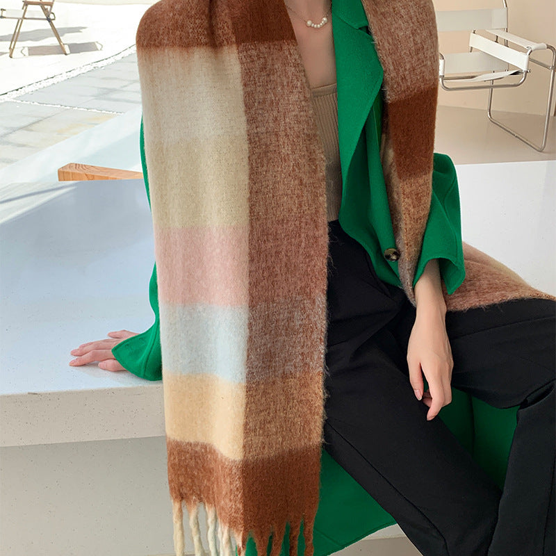 Women's Neck Warmer Fashionable Stylish All-matching buy one get a free Laptop stand