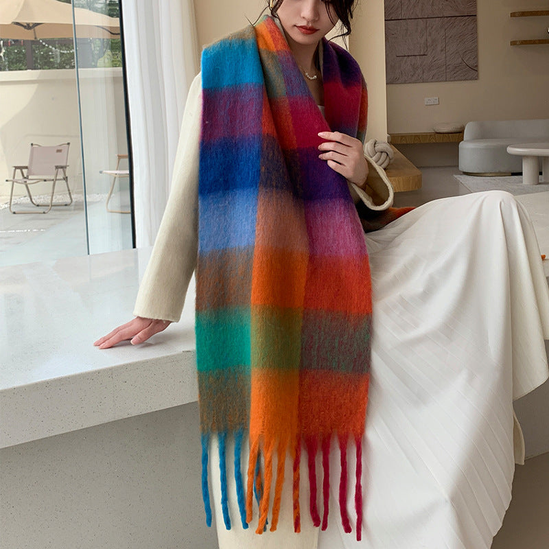 Women's Neck Warmer Fashionable Stylish All-matching buy one get a free Laptop stand