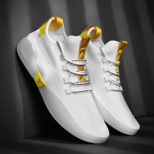 Men's flying woven mesh jelly shoes-  Summer Time is here