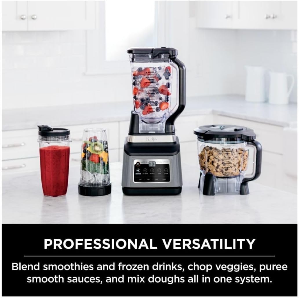 Bn801 Professional Plus Kitchen System With Auto Iq, 1400 Wp - Gray (Renewed)