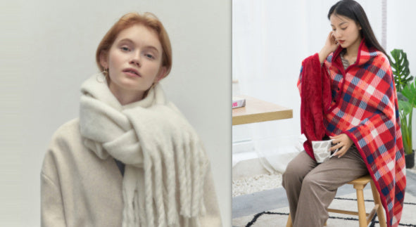New 2024 All-match Soft Glutinous Idle Style Thermal Long Scarf