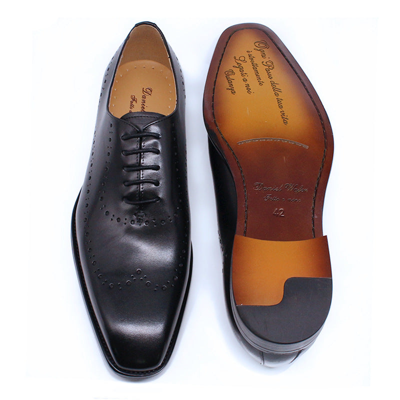 Our New Collection 2025 Men's Business Engraved British Brogue Leather Shoes