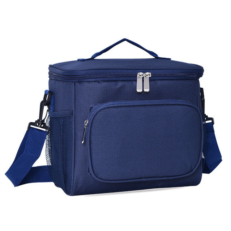 New Fresh-keeping Ice Pack, Oxford Cloth Single-shoulder Lunch Bag, Outdoor Picnic Bag, Insulation Bag
