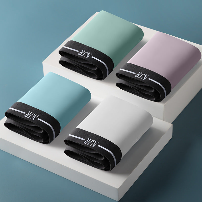 Ice Silk Men's Underwear Cotton Crotch Antibacterial Thin Breathable Loose buy one get one free LAPTOP STAND