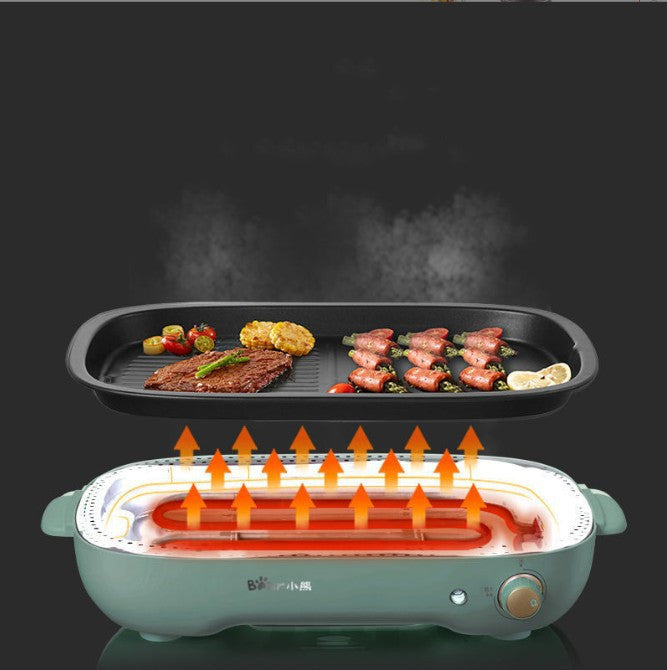 Multi Functional Fish Grill Barbecue And Rinse Integrated Pot