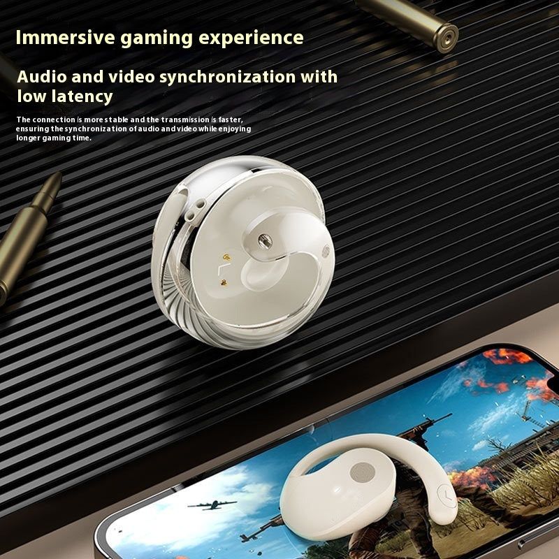 Brand New 2025 AI Translation Small Coconut Ball Wireless Bluetooth Headset Ear-mounted Headset