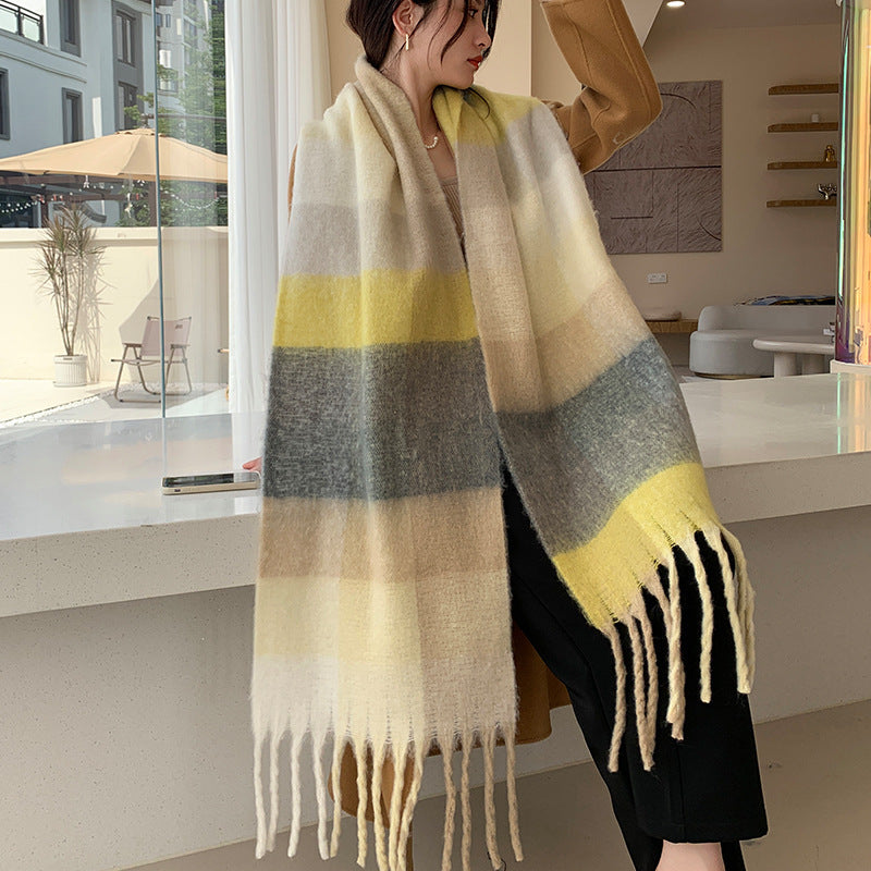 Women's Neck Warmer Fashionable Stylish All-matching buy one get a free Laptop stand