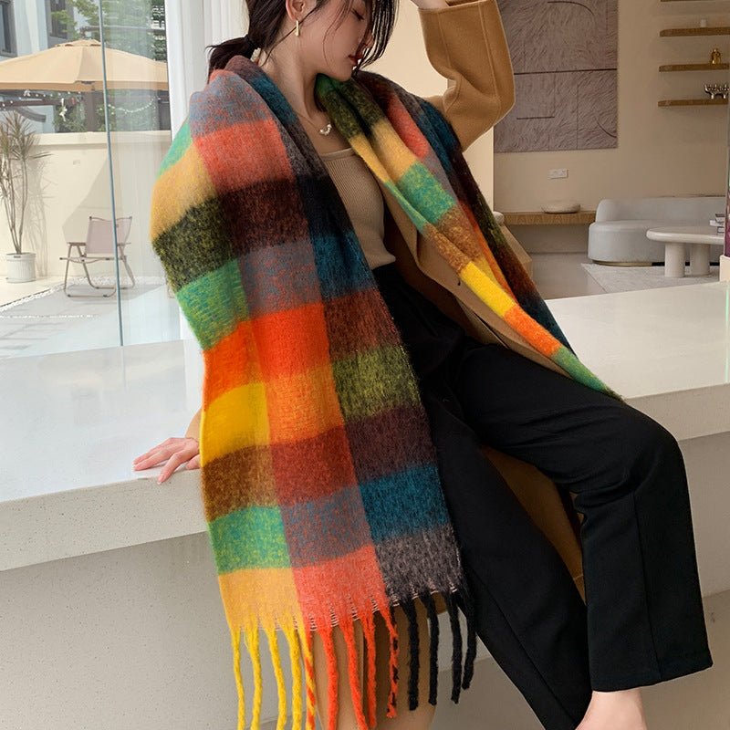Women's Neck Warmer Fashionable Stylish All-matching buy one get a free Laptop stand