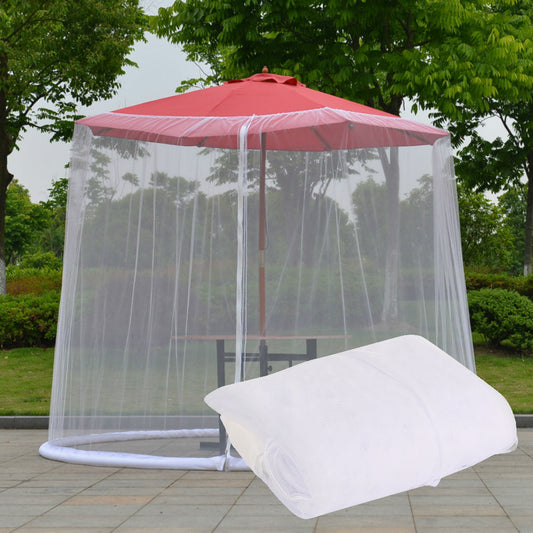 Outdoor umbrella net cover against Mosquito and all type of insects get yours now