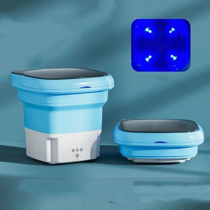 Mini Compact Portable Stack Washing Machine buy one and get One Laptop Stand Free