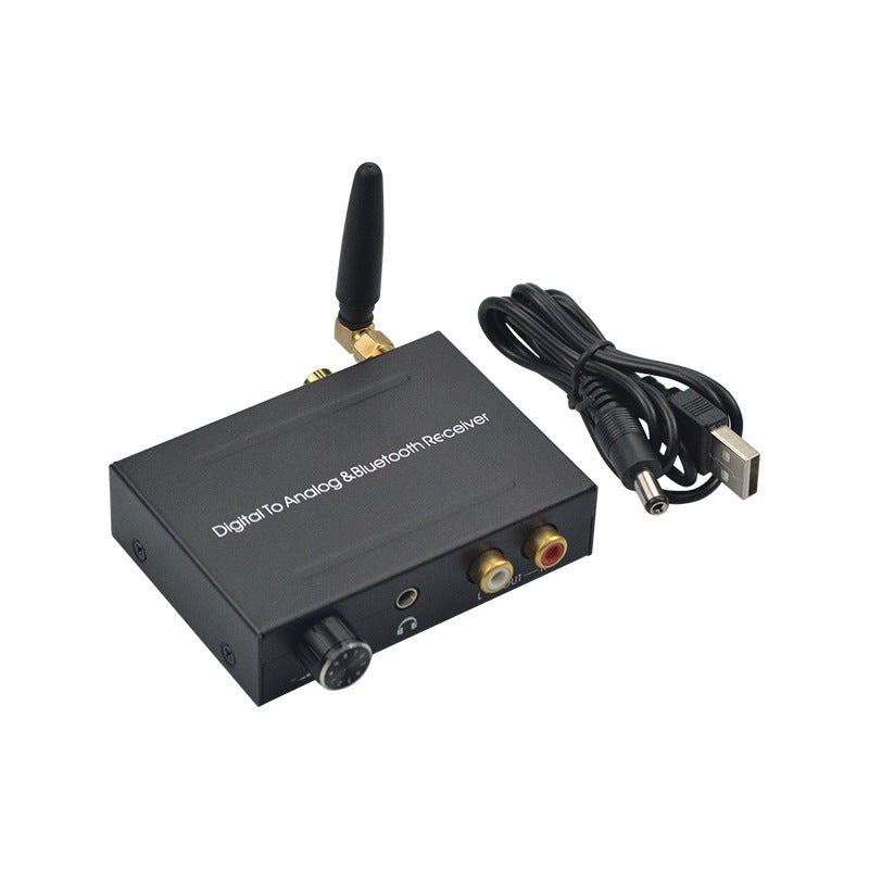 NEW 2024 DAC Bluetooth Converter Fiber Coaxial Digital