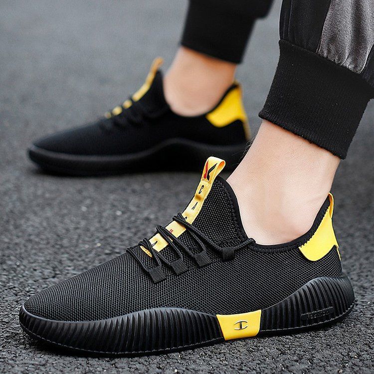 Men's flying woven mesh jelly shoes-  Summer Time is here