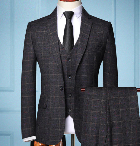 New collection 2025 Three-piece suit for men