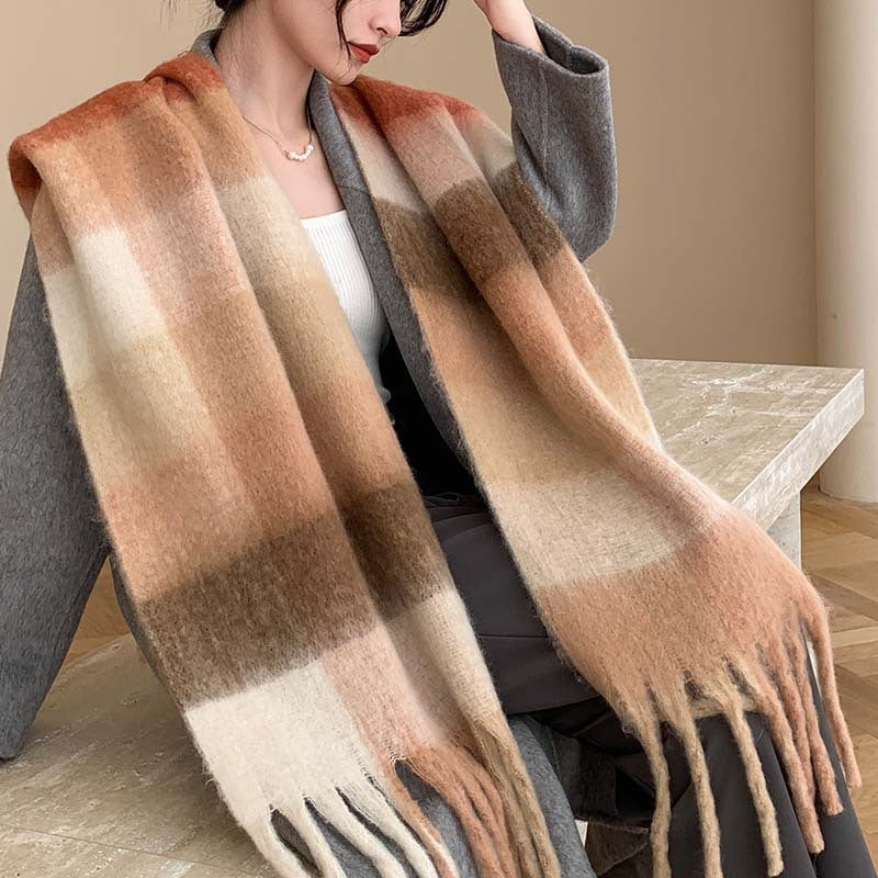 Women's Neck Warmer Fashionable Stylish All-matching buy one get a free Laptop stand