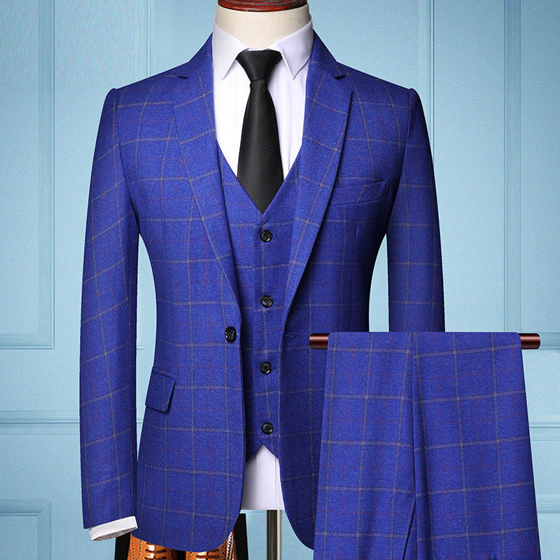 New collection 2025 Three-piece suit for men