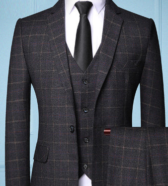 New collection 2025 Three-piece suit for men