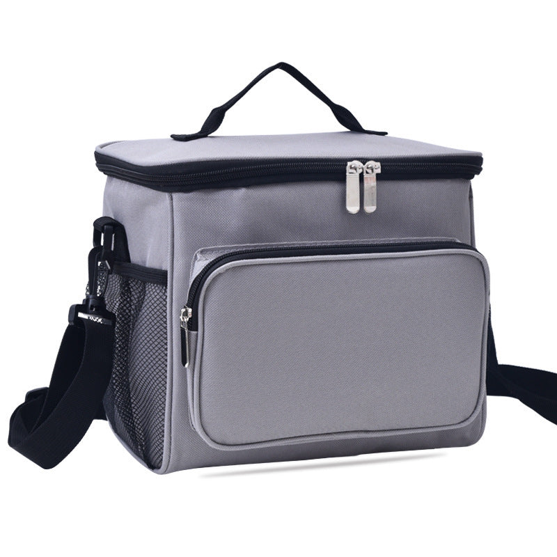 New Fresh-keeping Ice Pack, Oxford Cloth Single-shoulder Lunch Bag, Outdoor Picnic Bag, Insulation Bag