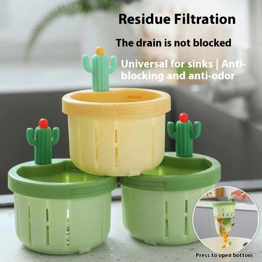 Cactus Sink Filter Basket Kitchen Innovative Filter Screen Kitchen Gadgets we offer 10% off for any purchases