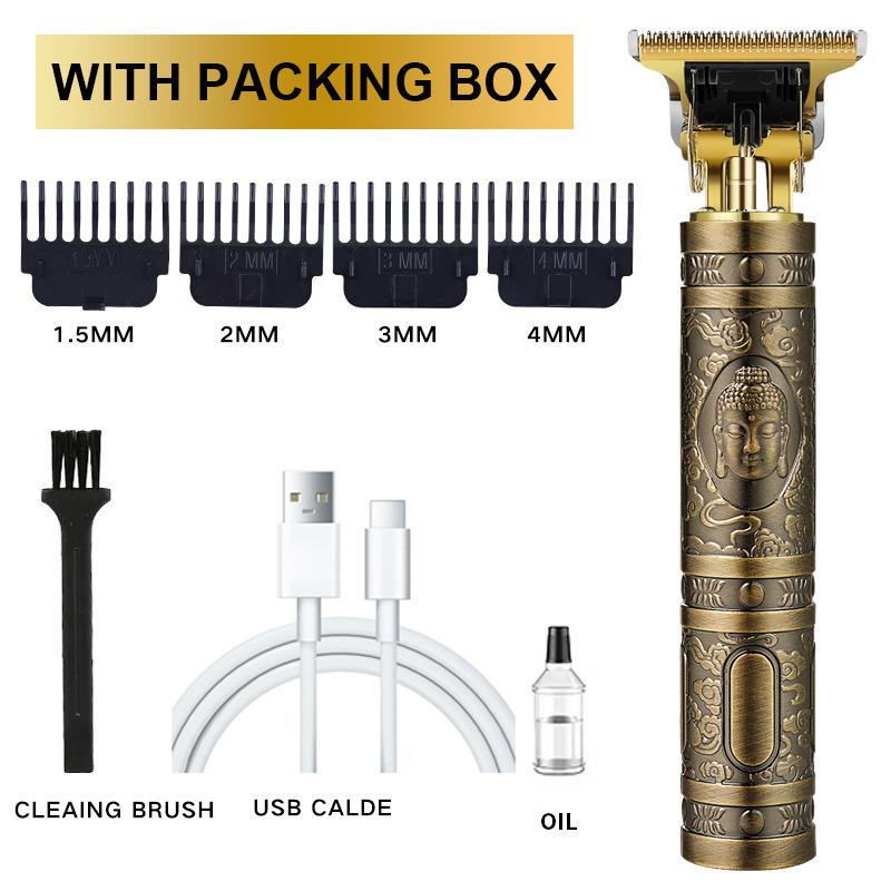 Cross-border hair clipper shaving head electric clipper electric clipper hair clipper oil head carving razor universal barber scissors