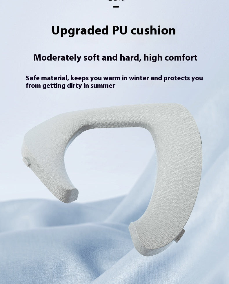 Simulated Enlargement Of Children's Toilet Seat