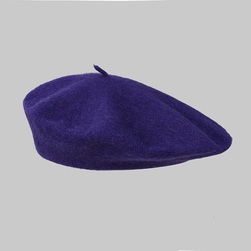 Beret Casual Versatile Women's Dome Painter Hat