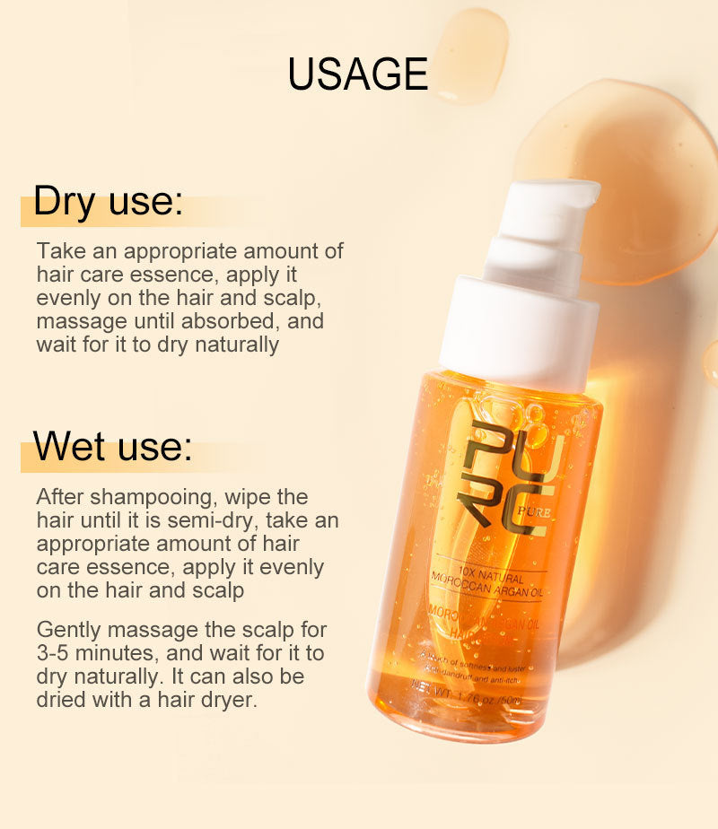 Our New collection Hair Care Soft And Shiny Essential Oil FREE SHIPPING buy ONE and get ONE Laptop support FREE