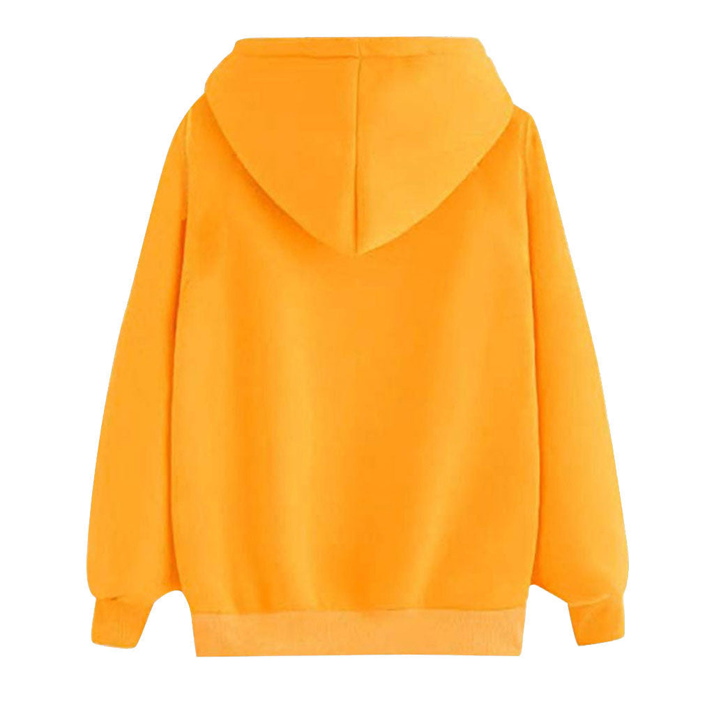 Women's Loose Casual Fleece Hoodie Sweatshirt Buy one Hoodie get a free laptop stand
