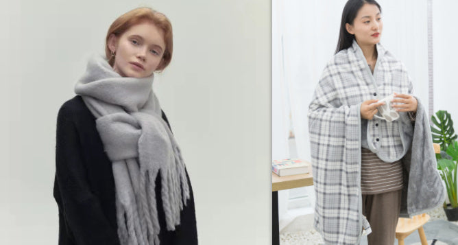New 2024 All-match Soft Glutinous Idle Style Thermal Long Scarf