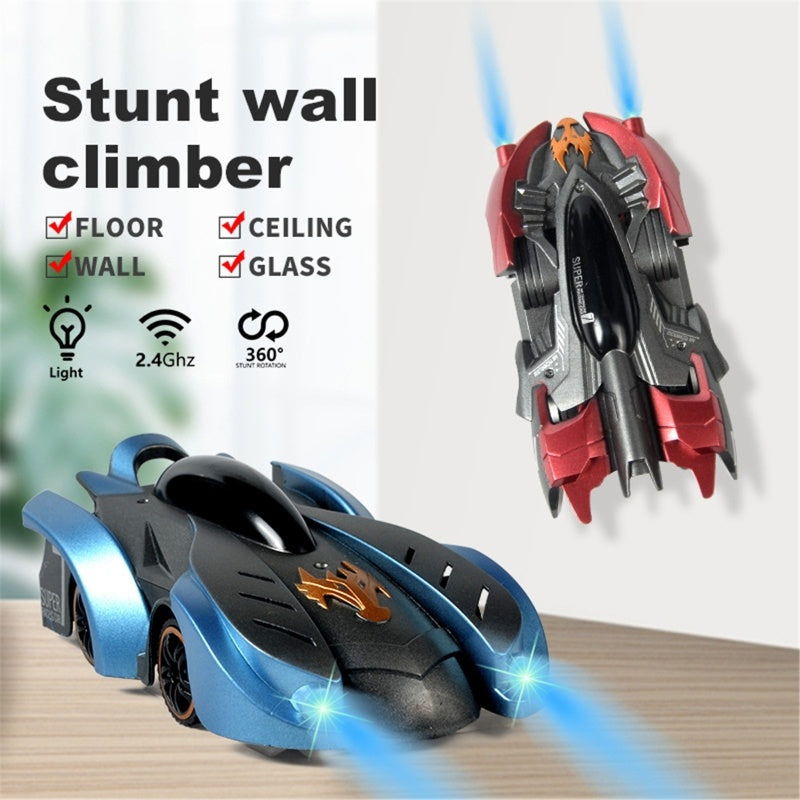 Remote Control Rechargeable Climbing Stunt Car With Watch