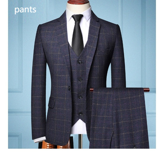 New collection 2025 Three-piece suit for men