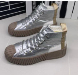 All-match Warmth and Velvet Platform Casual Men's Shoes buy one pair and get a FREE LAPTOP STAND