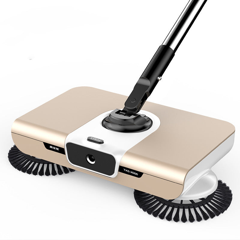 Hand Push Sweeper Broom Wiper, Mopping