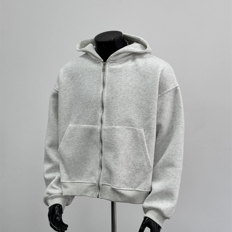 Back Schoolbag Design Men's  and Ladies Coat Flower Gray
