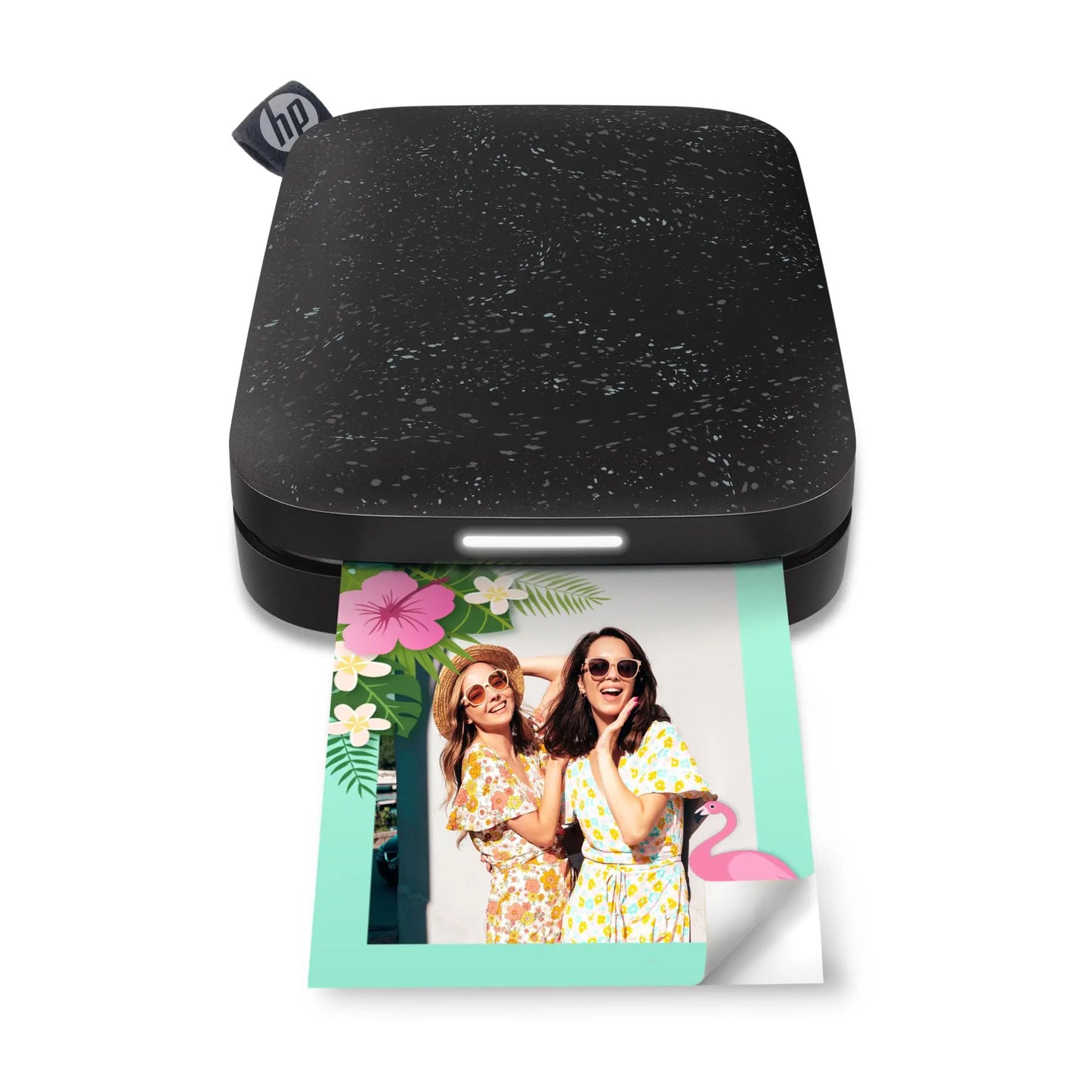 HP Sprocket Portable 2x3" Instant Photo Printer (Black Noir), Prints From iOS or Android Devices
