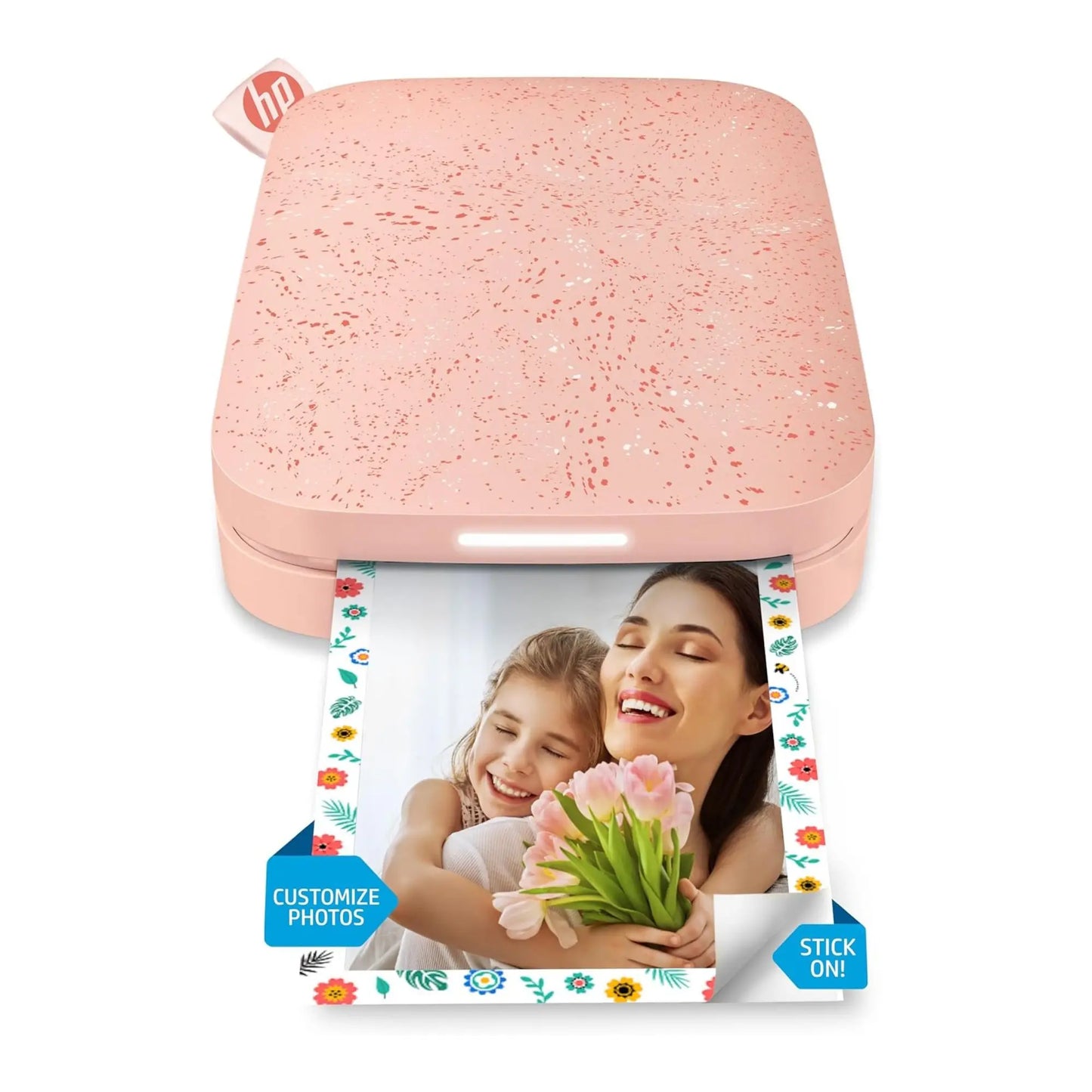 HP Sprocket Portable 2x3" Instant Photo Printer (Black Noir), Prints From iOS or Android Devices