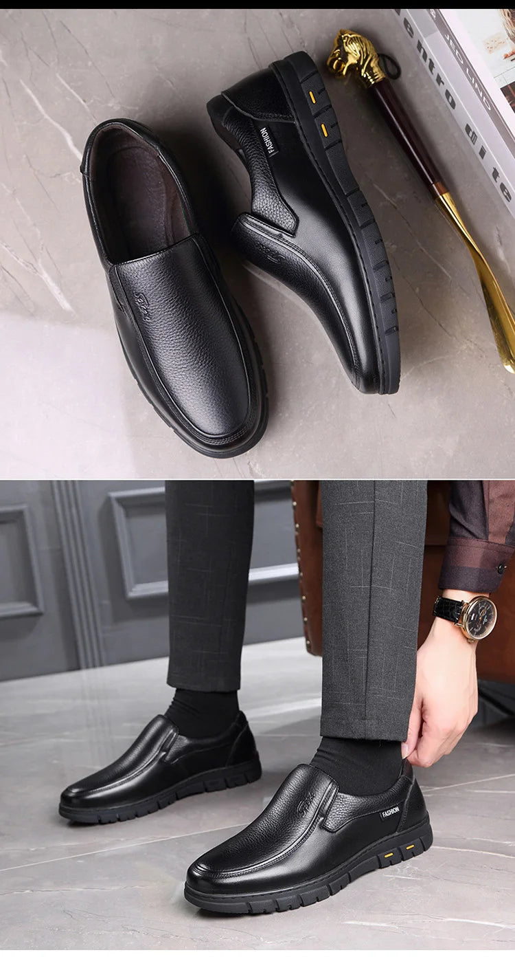 Genuine Leather Men Casual Shoes Luxury Brand Mens Loafers Moccasins Breathable Slip on Driving Shoes zapatillas de hombre