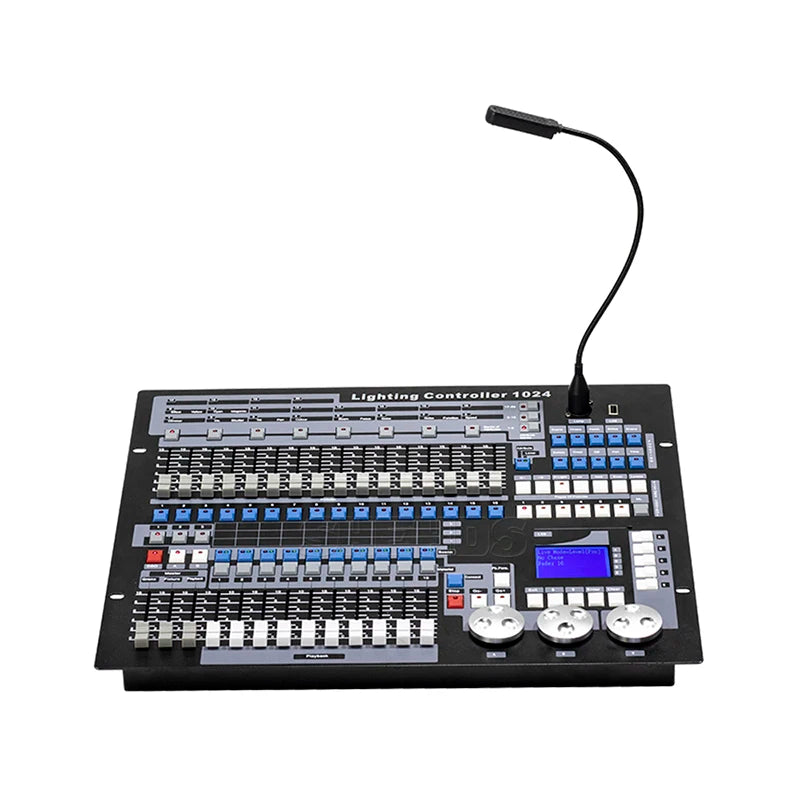 DMX Console 1024 Channels With Case For Professional Stage Lighting Control DJ Disco Nightclub Concert