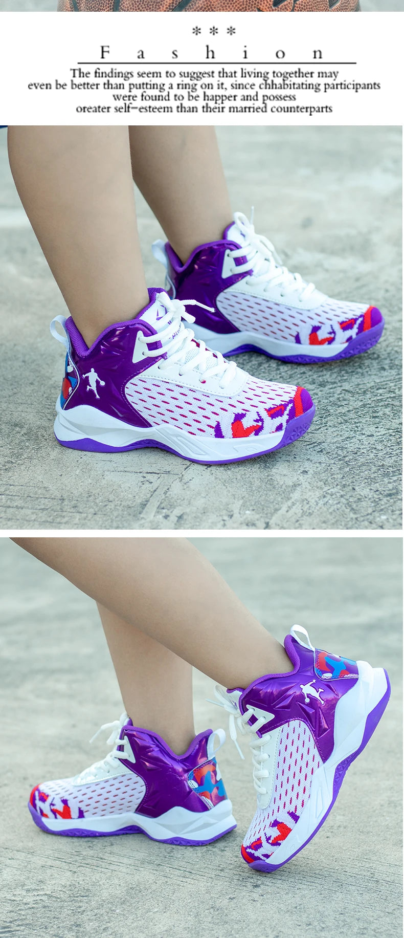 NEW 2025 Boys Brand Basketball Shoes Kids Sneakers Thick Sole Non-slip Children Sports Shoes Child Boy Basket Trainer Shoes Girls