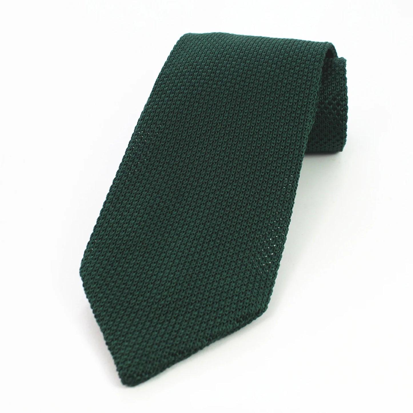 Brand New 2025  Fashion Leisure Men 8cm Colourful Ties Knitted Necktie Red Green Solid Color for Men Woven Designe Wedding Gift