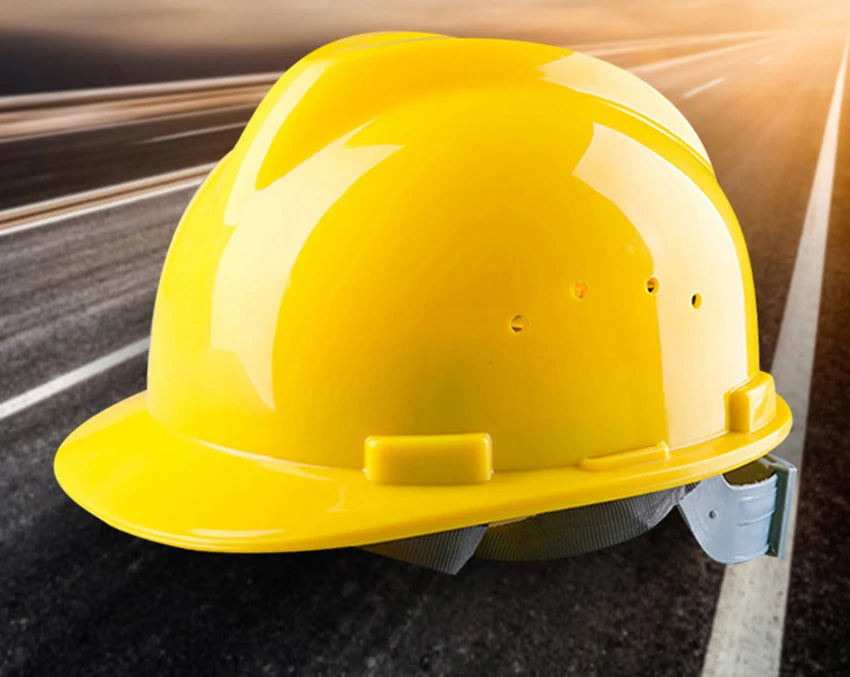 Hard Hat Cap Style with 4 Point Ratchet Suspension Construction Safety Helmet, Impact Resistance, High Strength Hard Hat