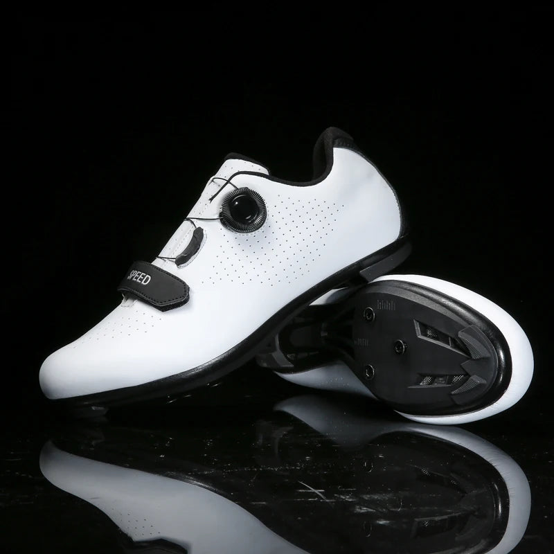 Flats Cycling Shoes Road Biking Mountain Biking Clipless Cycling Shoes Bicycle Footwear Button Men's Women's Low-top Slip on