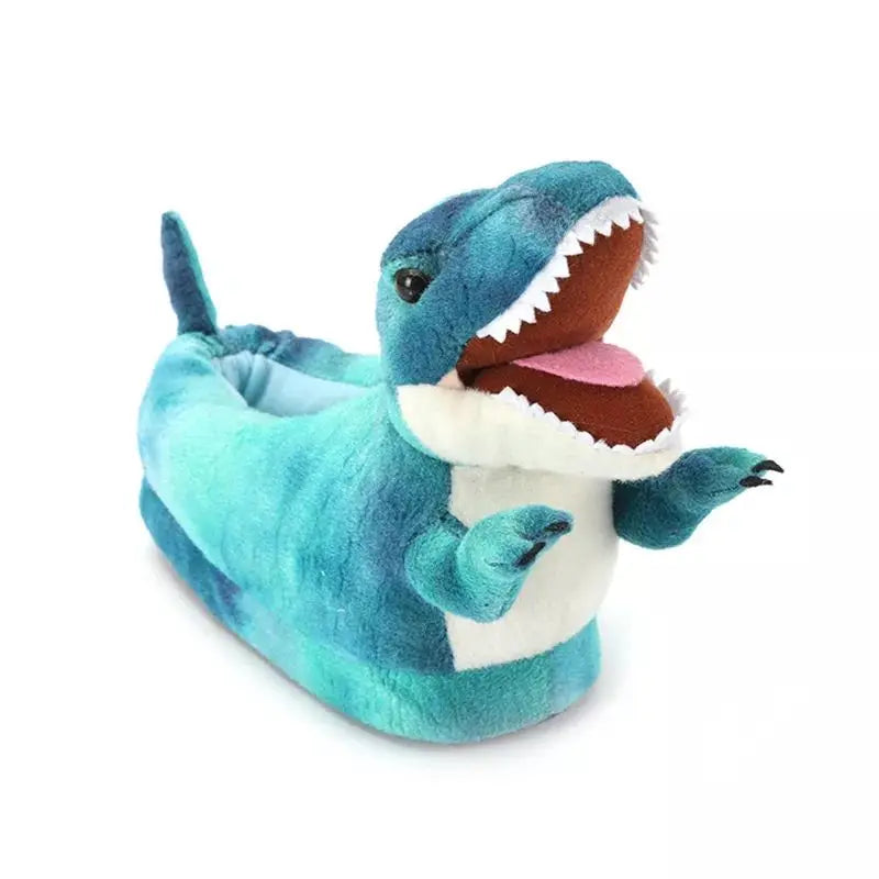 Parent-child Dinosaur Animal Shoes Creative Funny Slip On Home Slides for Dad Mom Children Gift Slippers - FREE SHIPPING