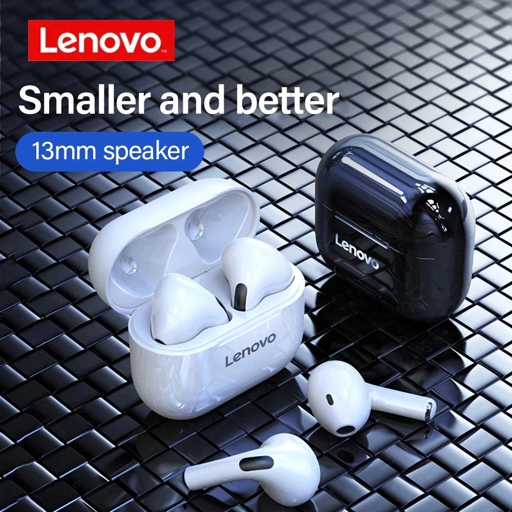 Original Lenovo LP40 wireless headphones TWS Bluetooth Earphones Touch Control Sport Headset Stereo Earbuds For Phone Android Special Gift A Free Laptop Stand is given when you buy one Lenovo LP40