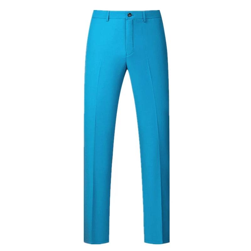 Royal Blue Pants, Men Formal Dress Trousers, Red Green Black White Pantalones Hombre, Man Slacks,M-5XL 6XL