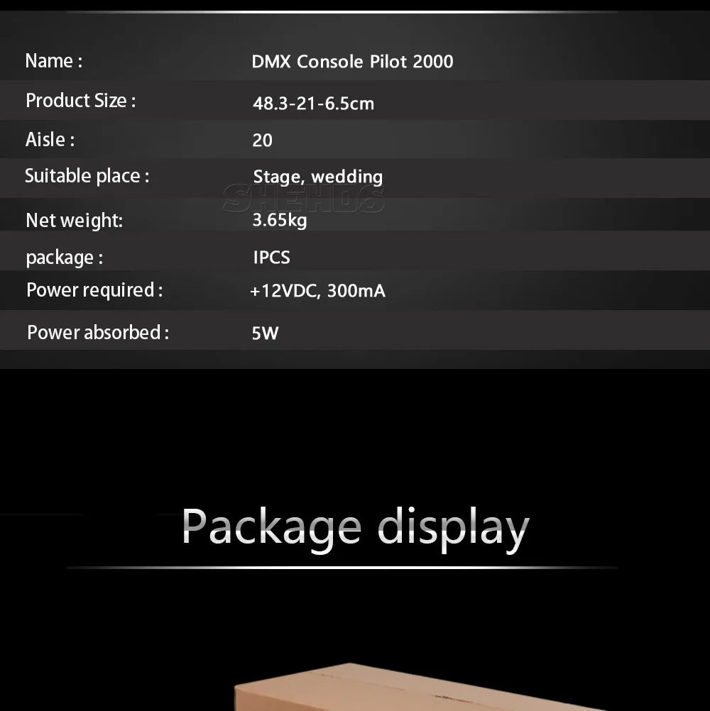 DMX Console 1024 Controller For Stage Lighting DMX 512 DJ Controller Equipment International Standard 192/768/Pilot 2000 Console