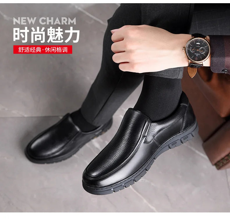 Genuine Leather Men Casual Shoes Luxury Brand Mens Loafers Moccasins Breathable Slip on Driving Shoes zapatillas de hombre