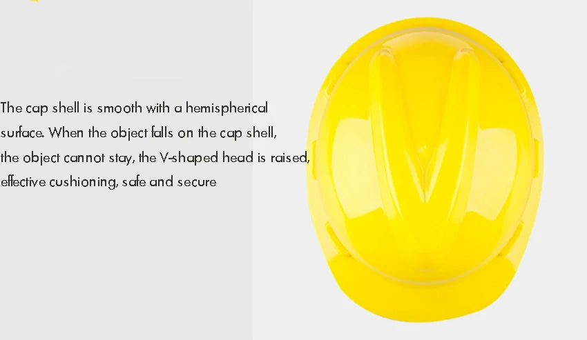 Hard Hat Cap Style with 4 Point Ratchet Suspension Construction Safety Helmet, Impact Resistance, High Strength Hard Hat